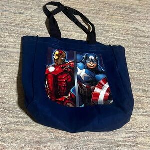 Marvel Avengers Blue Tote Bag